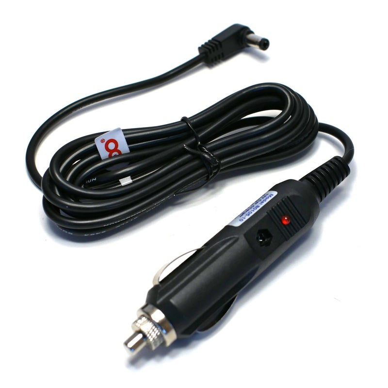 EDOTech EDO Tech Car Charger for RCA Single Dual Screen Portable DVD TV Combo Player Celestron Telescopes 12V 6.5 Ft Power Supply Cord - Image 1